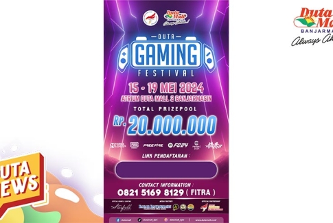 Duta Mall Banjarmasin Adakan Duta Gaming Festival 2024 dan Dapatkan Total Hadiah 20 Juta!